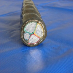 600v Xlpe aluminium panseret kabel Swa kabel Hdpe jakke 150 Mm 4 Core armeret kabel