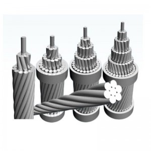ACSR AAC AAAC AACSR ACAR luftledningsledning af IEC61089, ASTM B-399, BS3242, NFC 34125
